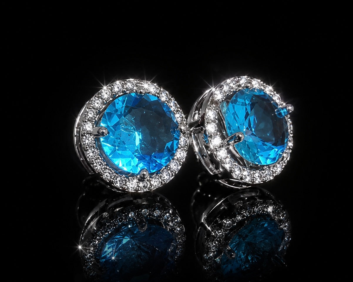 Orecchini Blue Shine