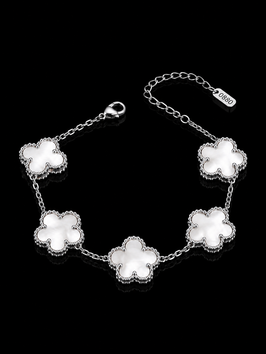 Blush Clover Bracelet