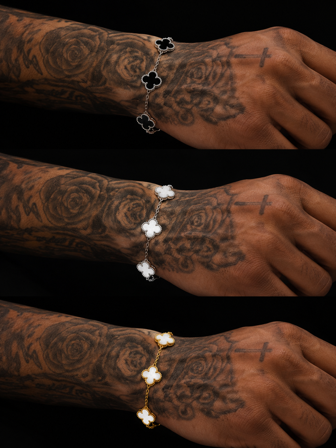 Blush Clover Bracelet