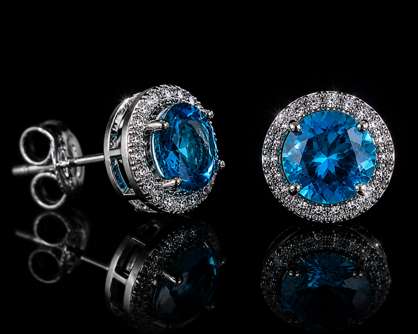 Orecchini Blue Shine