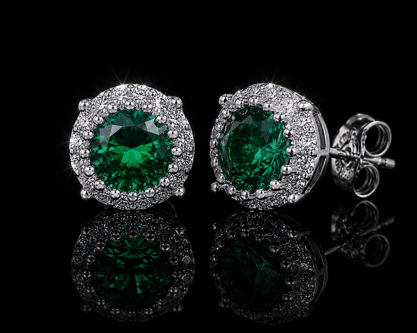 Orecchini Emerald Drip