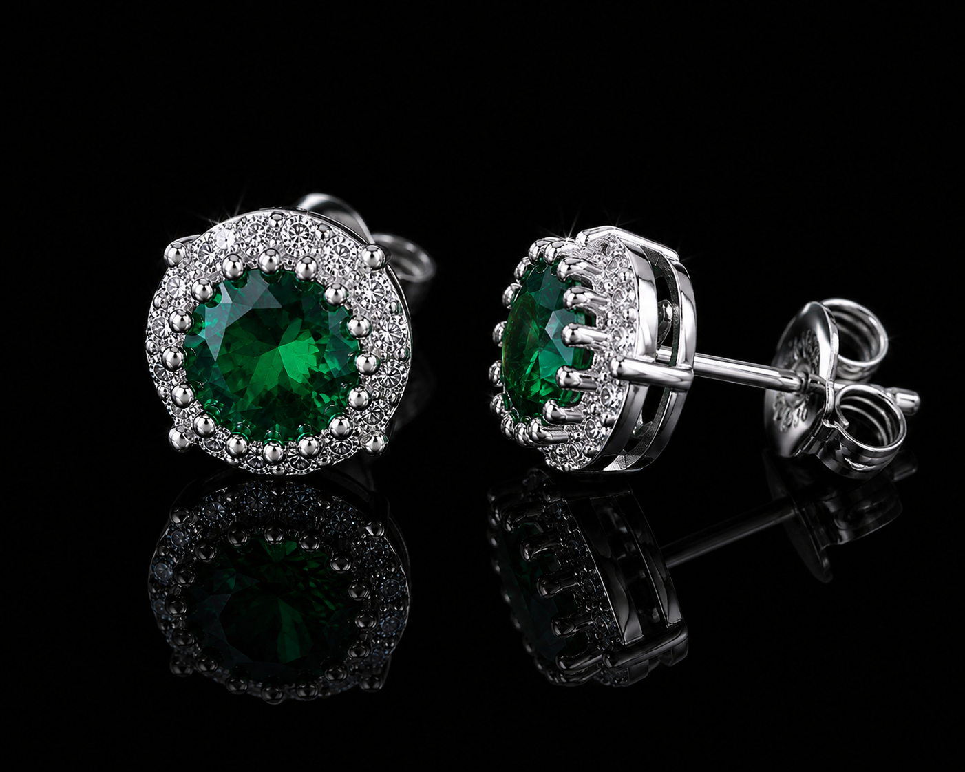 Orecchini Emerald Drip