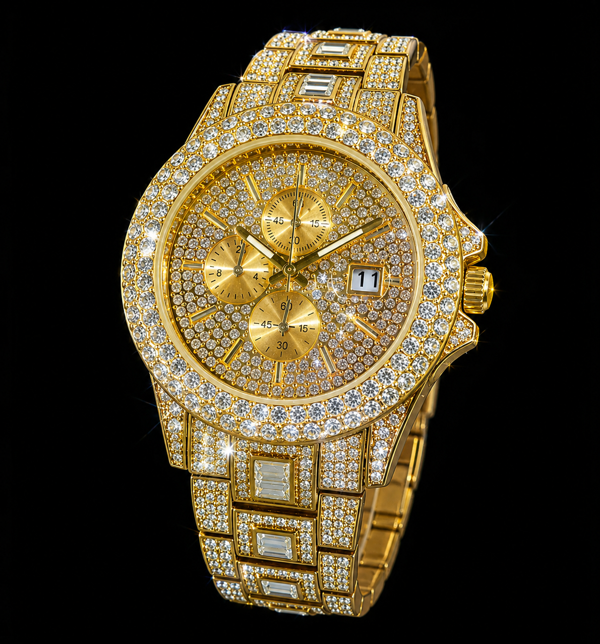 Orologio Iced Gold (Premium)