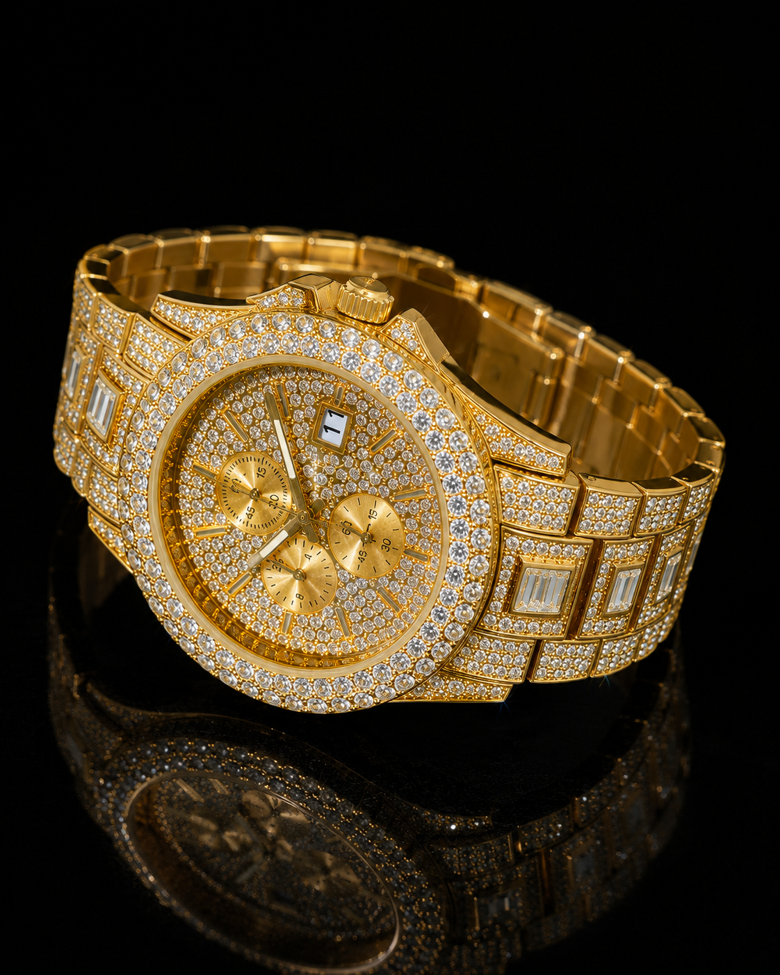 Orologio Iced Gold (Premium)